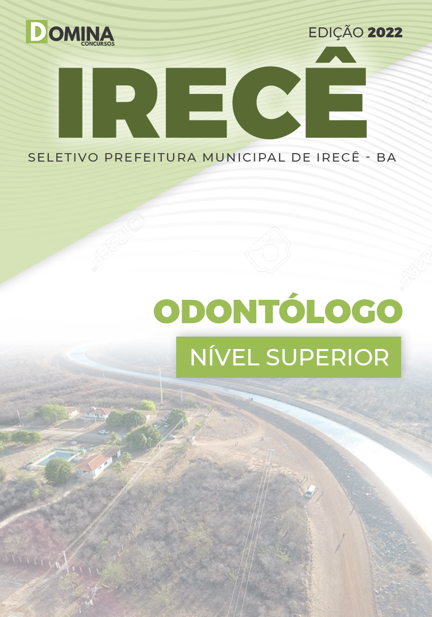 Apostila Digital Seletivo Pref Irecê BA 2022 Odontólogo