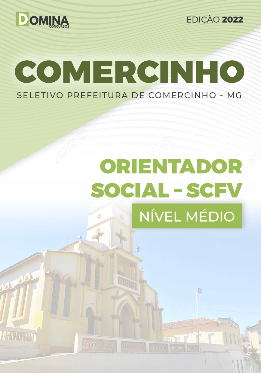Apostila Pref Comercinho MG 2022 Orientador Social SCFV