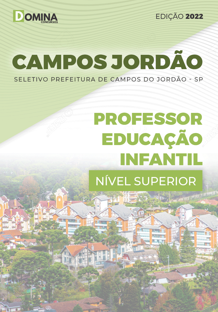 Apostila Seletivo Campos Jordão SP 2022 Prof. Educ. Infantil