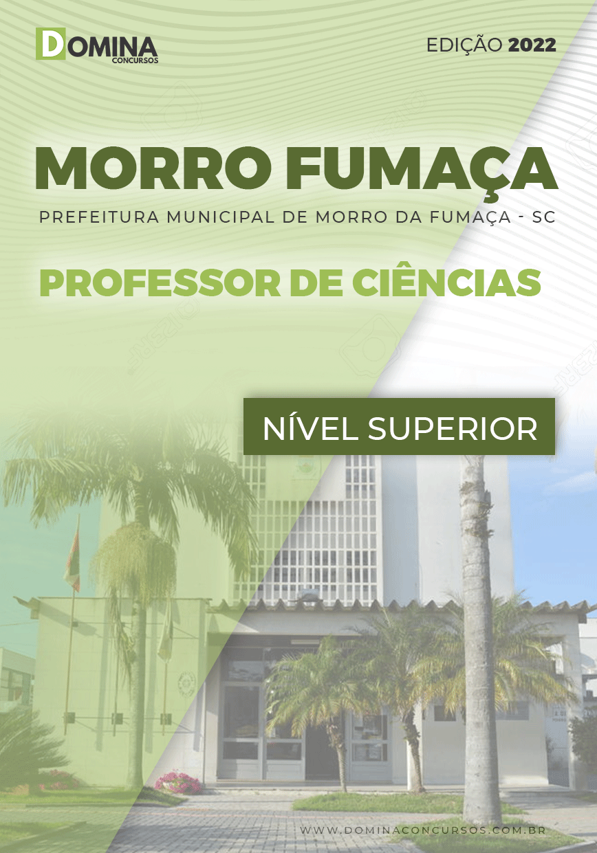 Apostila Pref M Fumaça SC 2022 Professor Ciências