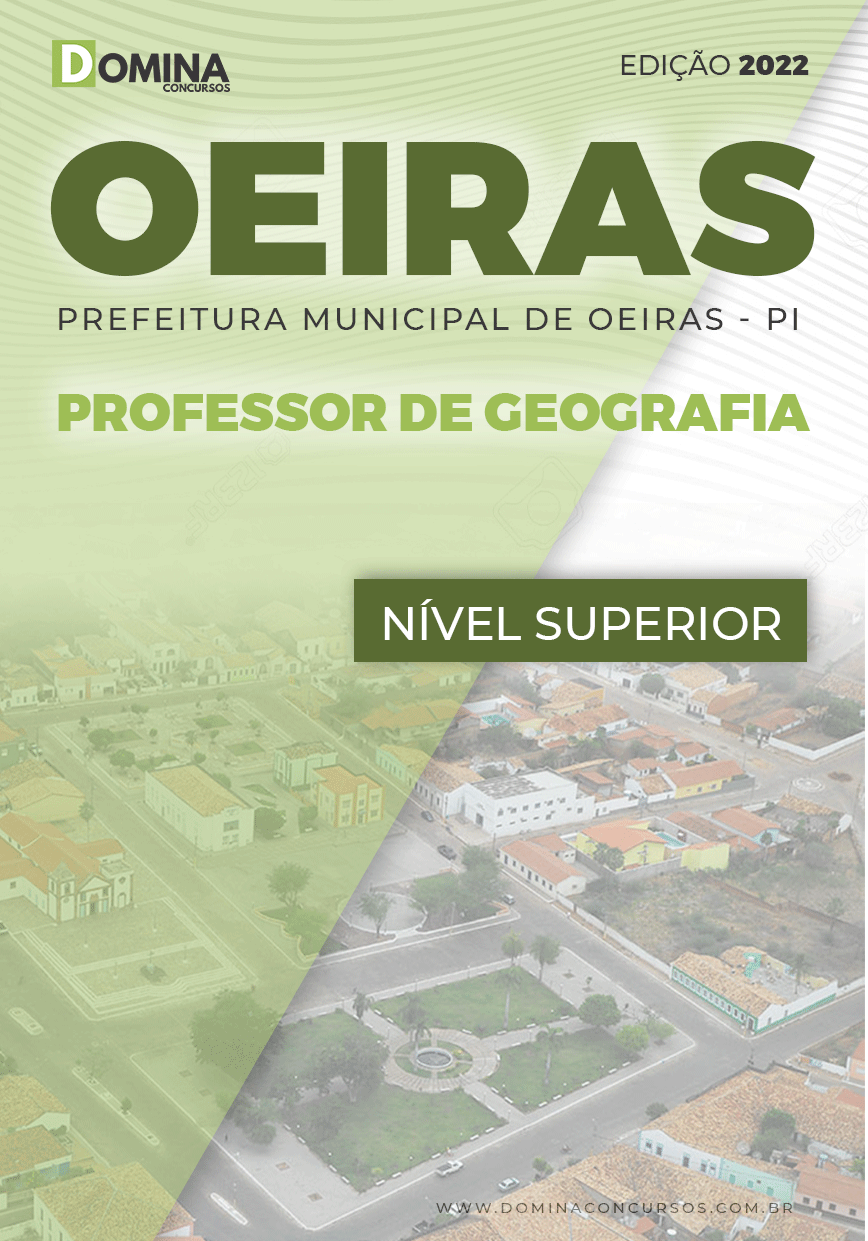 Apostila Concurso Pref Oeiras PI 2022 Professor Geografia