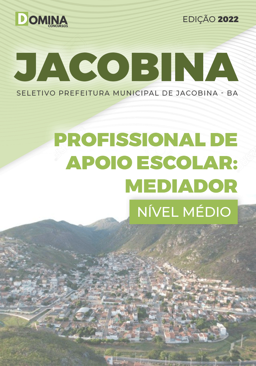 Apostila Pref Jacobina BA 2022 Profissional Apoio Mediador