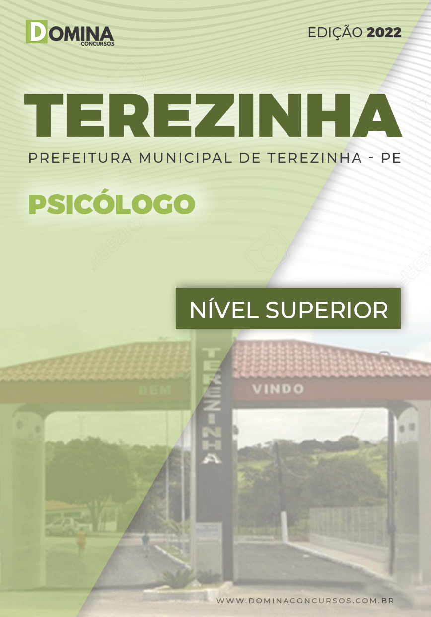 Apostila Concurso Prefeitura Terezinha PE 2022 Psicólogo