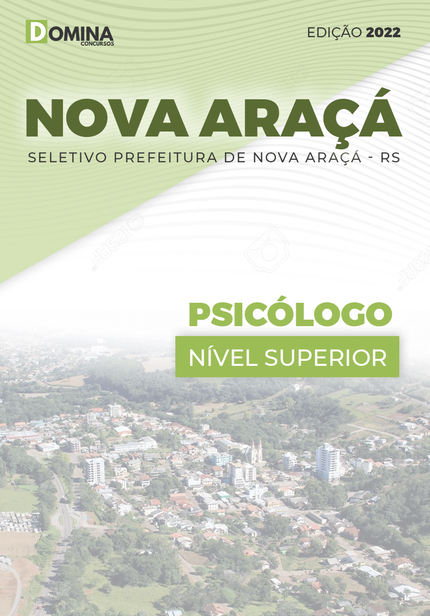 Apostila Seletivo Pref Nova Araçá RS 2022 Psicólogo