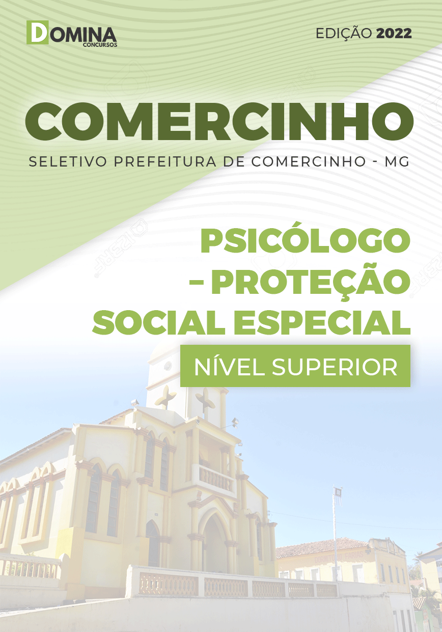 Apostila Pref Comercinho MG 2022 Psicólogo Proteção SE