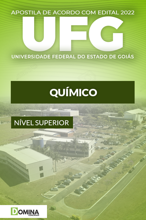 Apostila Digital Concurso Público UFG 2022 Químico