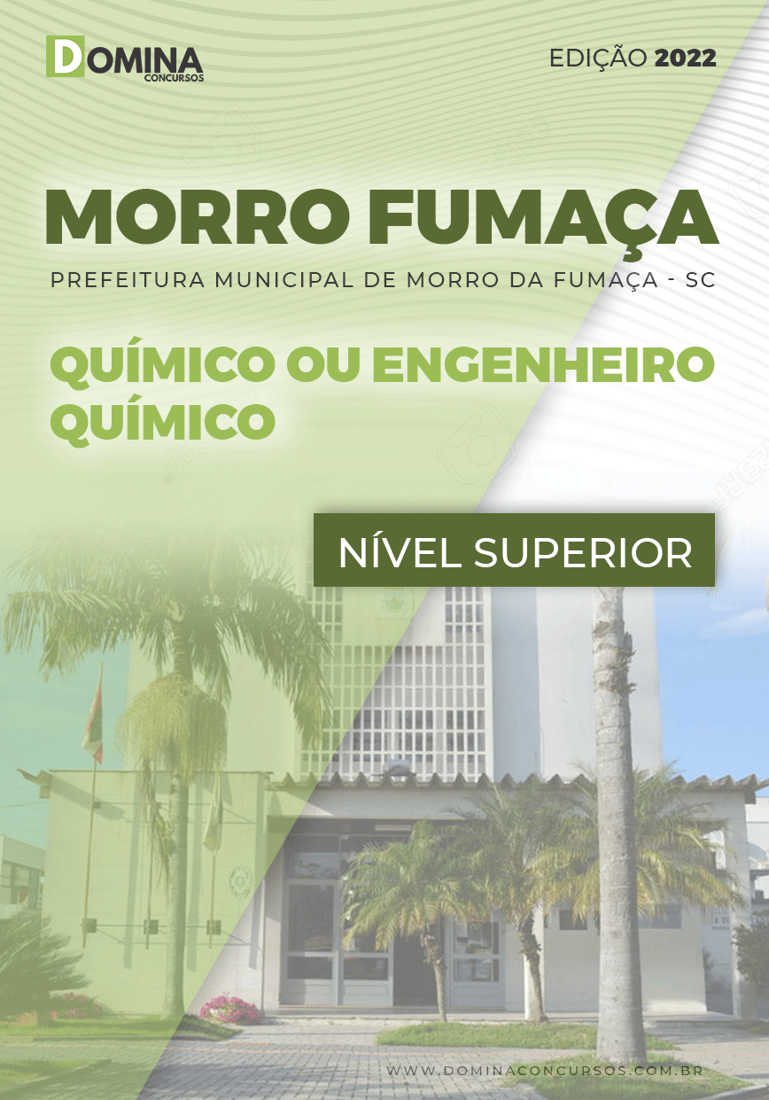 Apostila Pref M Fumaça SC 2022 Engenheiro Químico