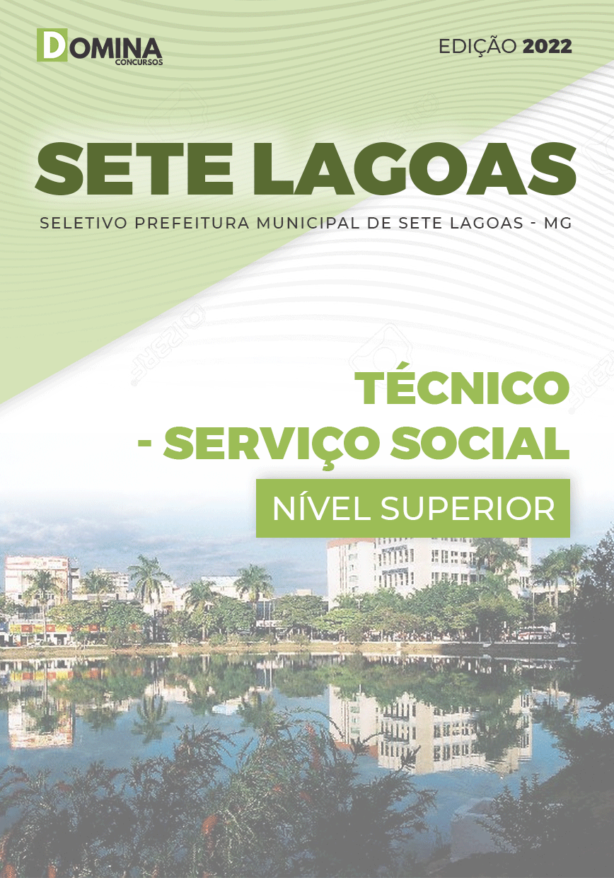 Apostila Pref Sete Lagos MG 2022 Técnico Serviço Social