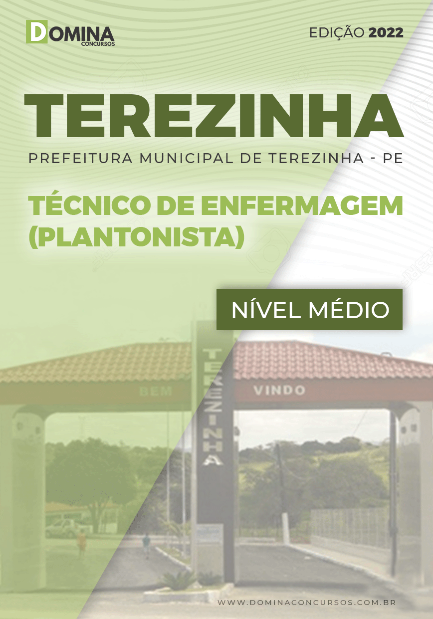 Apostila Pref. Terezinha PE 2022 Técnico de Enfermagem