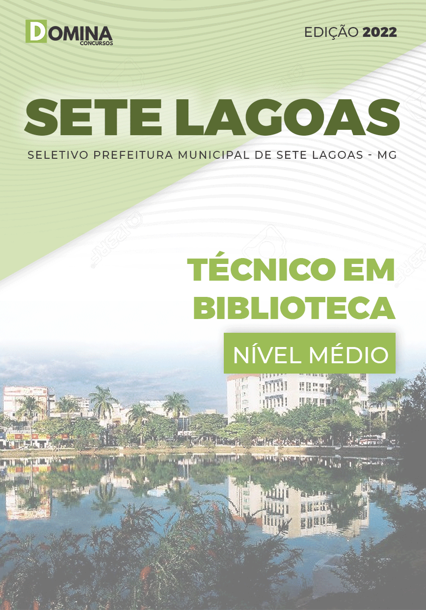 Apostila Pref Sete Lagos MG 2022 Técnico Biblioteca