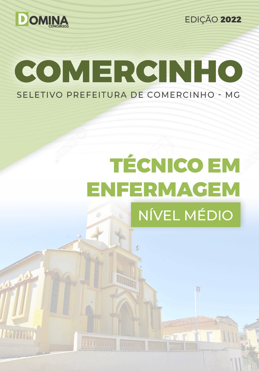 Apostila Pref Comercinho MG 2022 Técnico Enfermagem