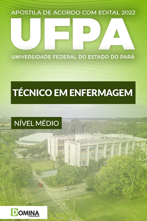 Apostila Digital Concurso UFPA 2022 Técnico Enfermagem