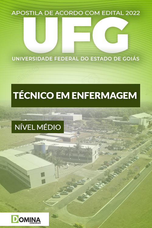 Apostila Digital Concurso UFG 2022 Técnico Enfermagem