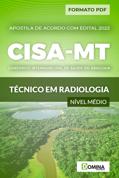 Apostila Seletivo Cisa MT 2022 Técnico Radiologia