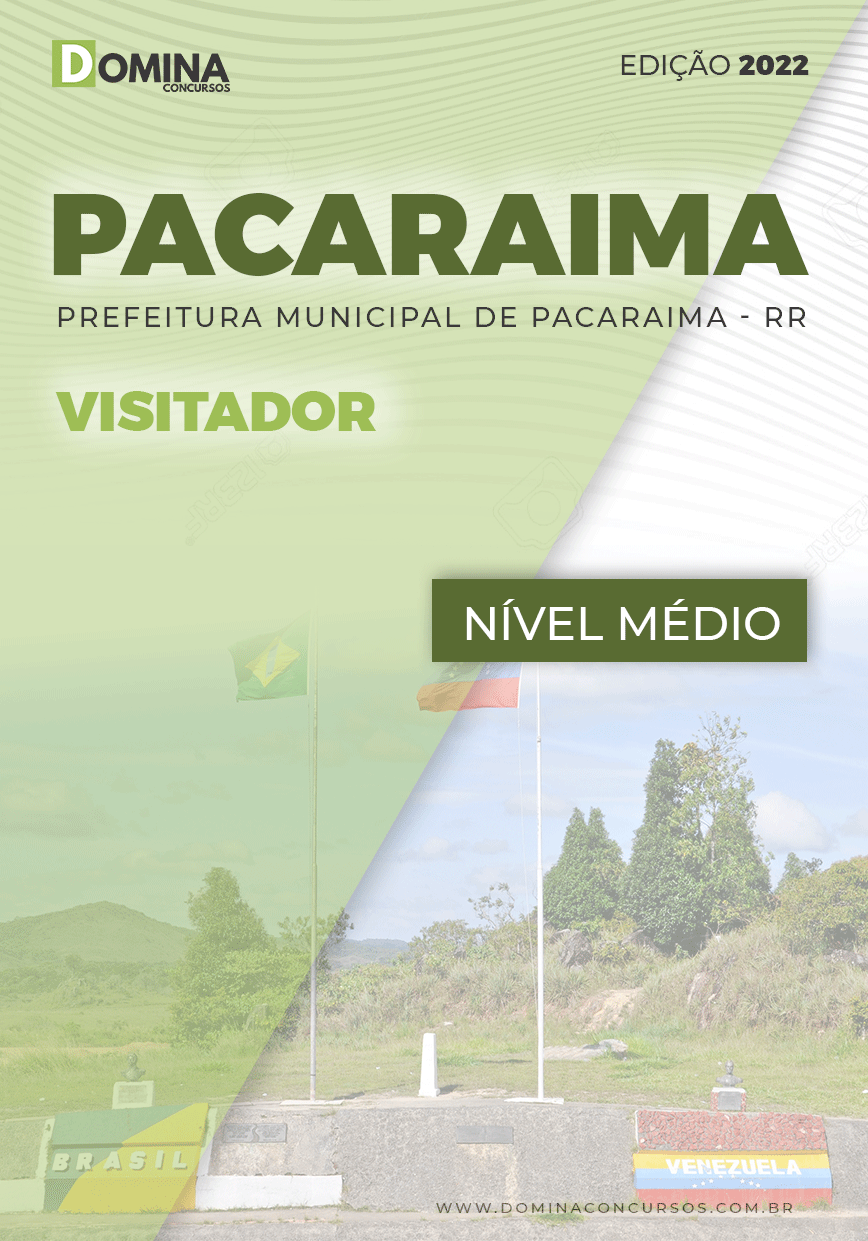 Apostila Concurso Pref Pacaraima RR 2022 Visitador