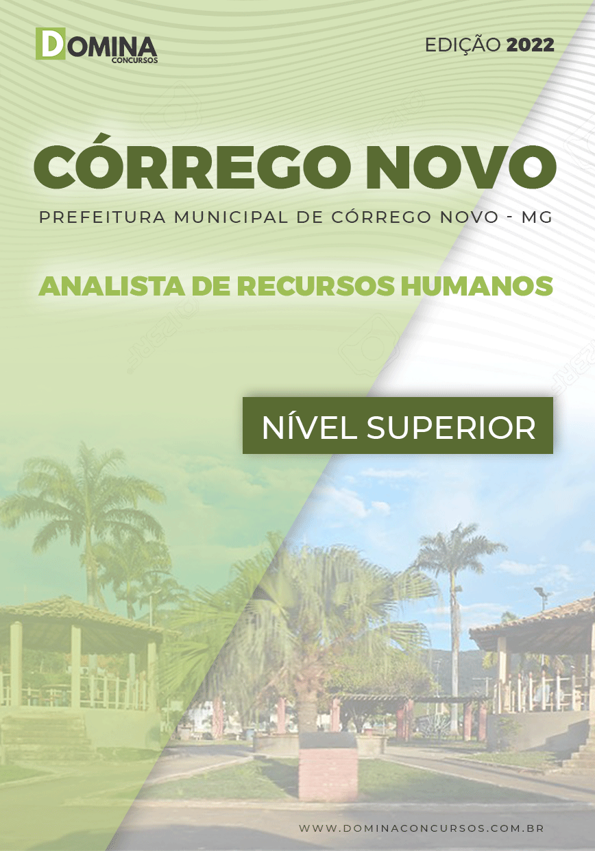 Apostila Pref Córrego Novo MG Analista Recursos Humanos