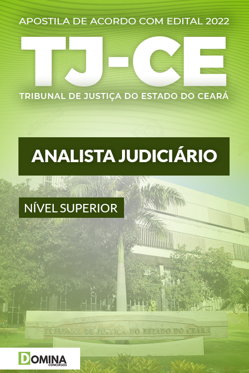 Apostila Digital Concurso TJ CE 2022 Analista Judiciário