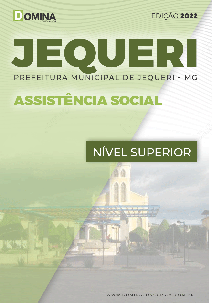 Apostila Digital Pref Jequeri MG 2022 Assistente Social