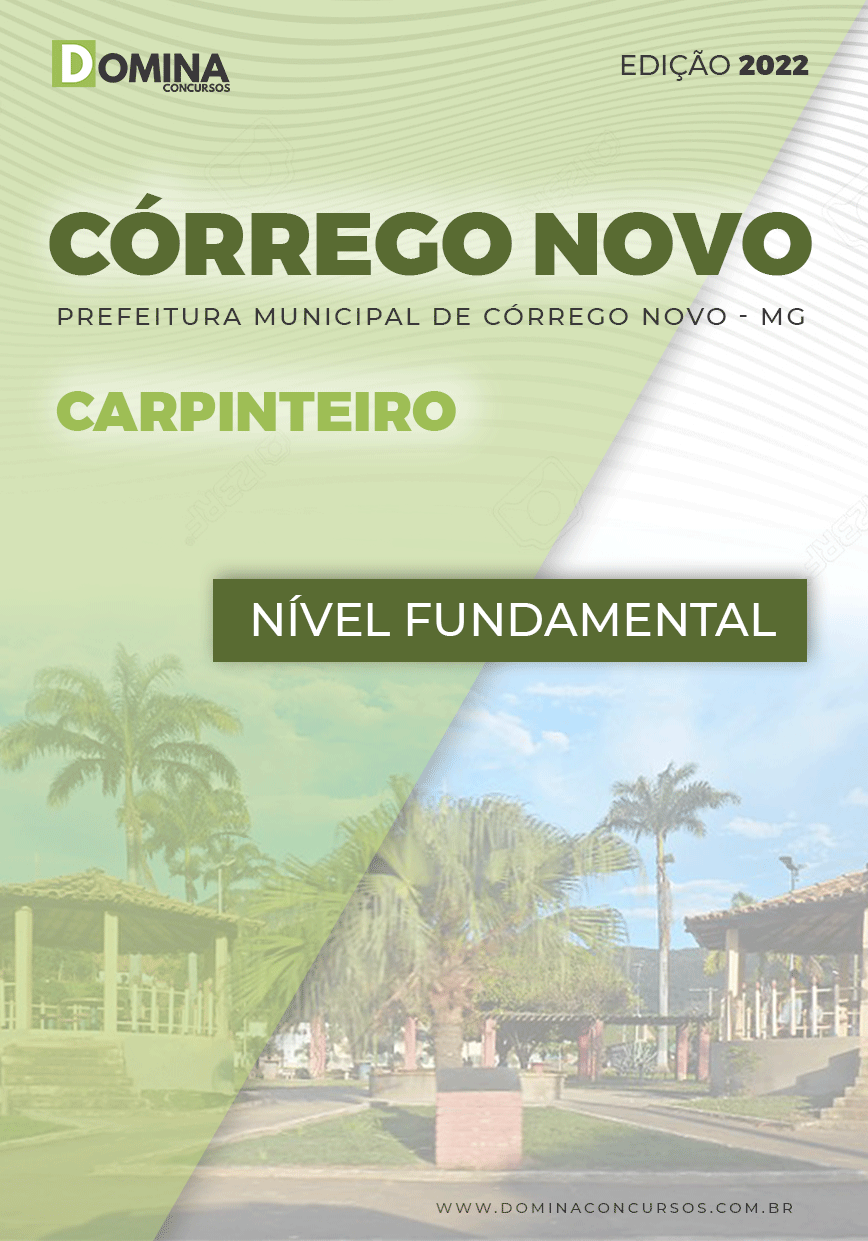 Apostila Concurso Pref Córrego Novo MG Carpinteiro