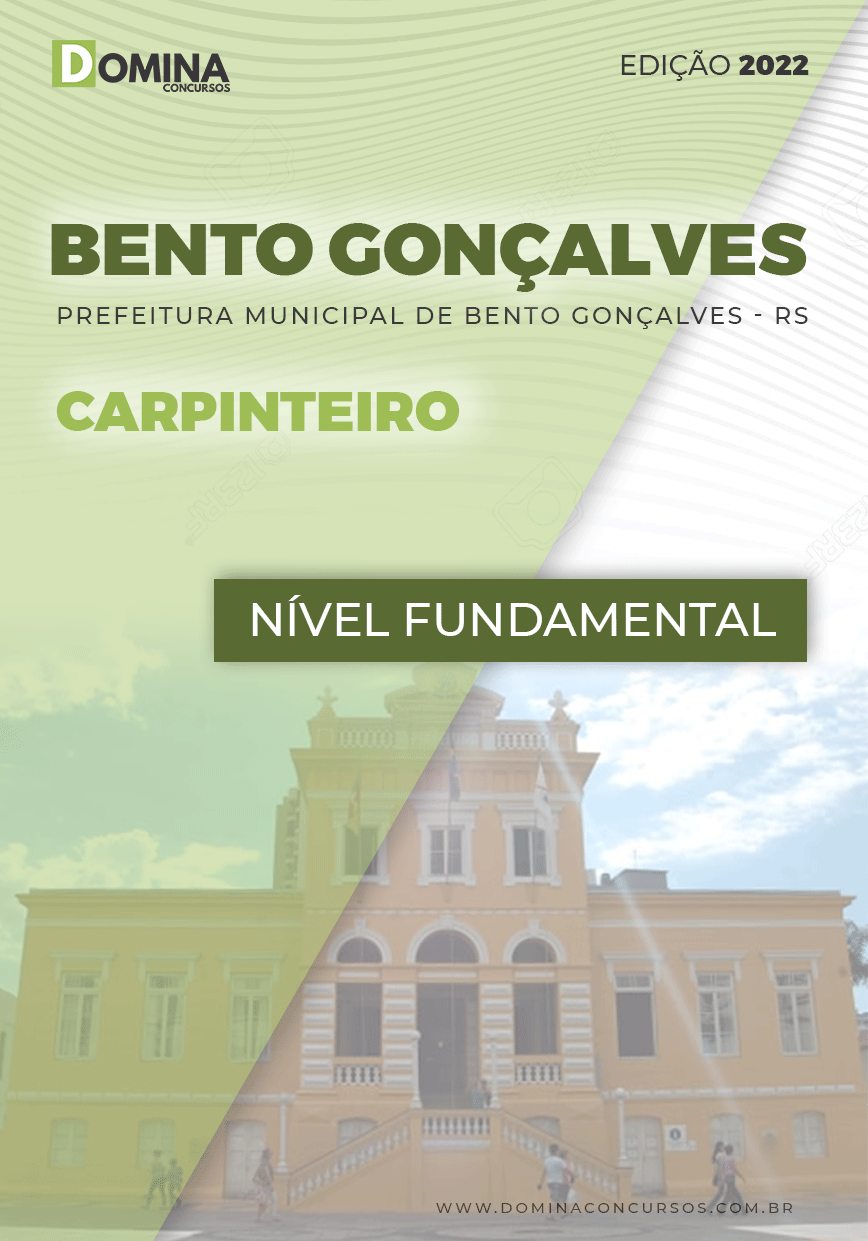 Apostila Digital Pref Bento Gonçalves RS 2022 Carpinteiro