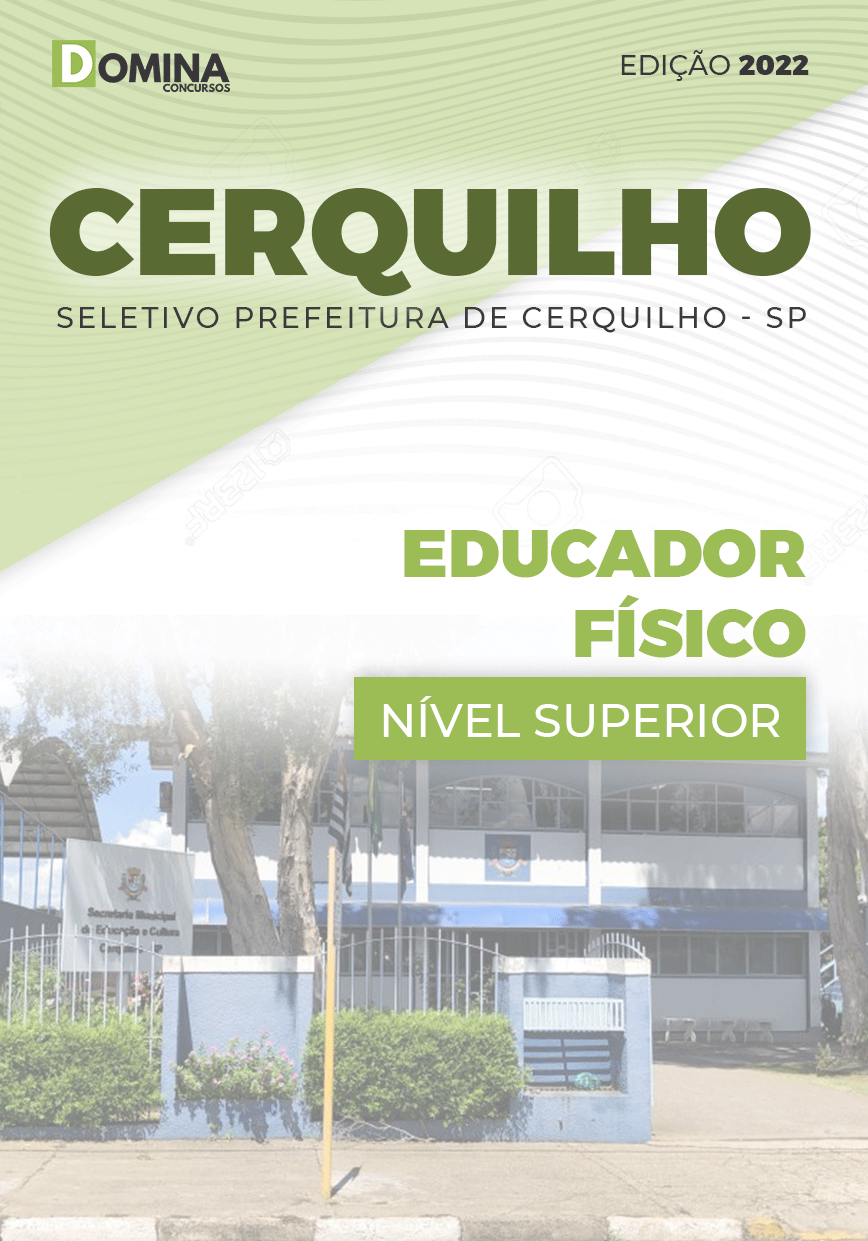 Apostila Seletivo Pref Cerquilho SP 2022 Educador Físico