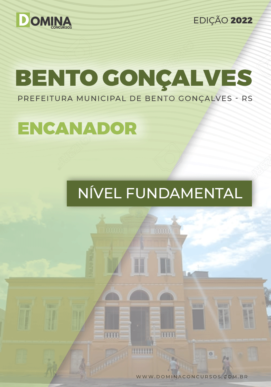 Apostila Digital Pref Bento Gonçalves RS 2022 Encanador