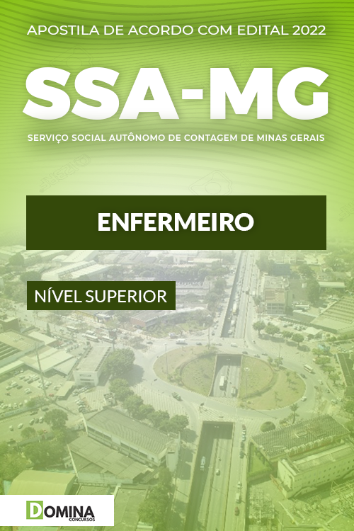 Apostila Seletivo SSA Contagem MG 2022 Enfermeiro