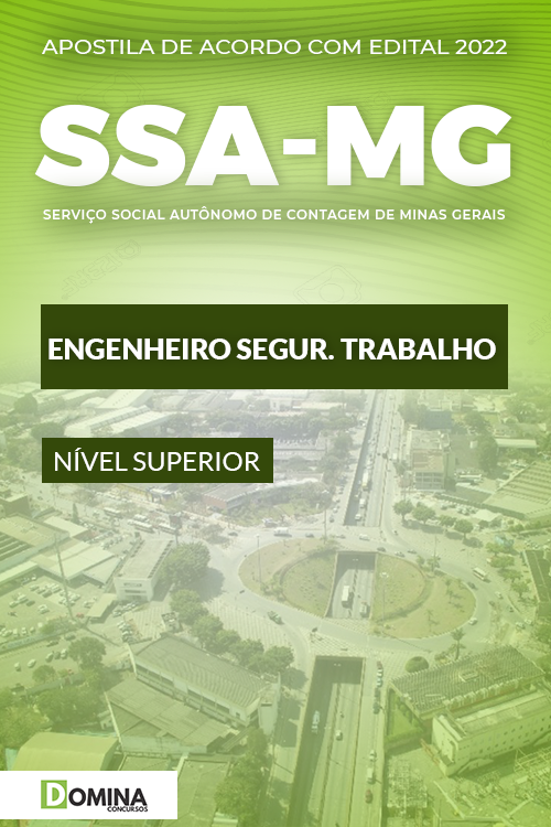 Apostila SSA Contagem MG 2022 Eng. Segurança Trabalho