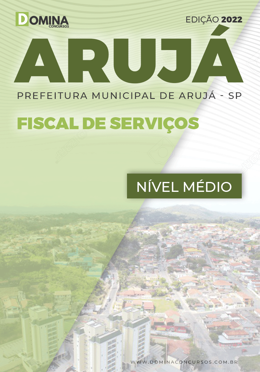 Apostila Concurso Pref Arujá SP 2022 Fiscal Serviços