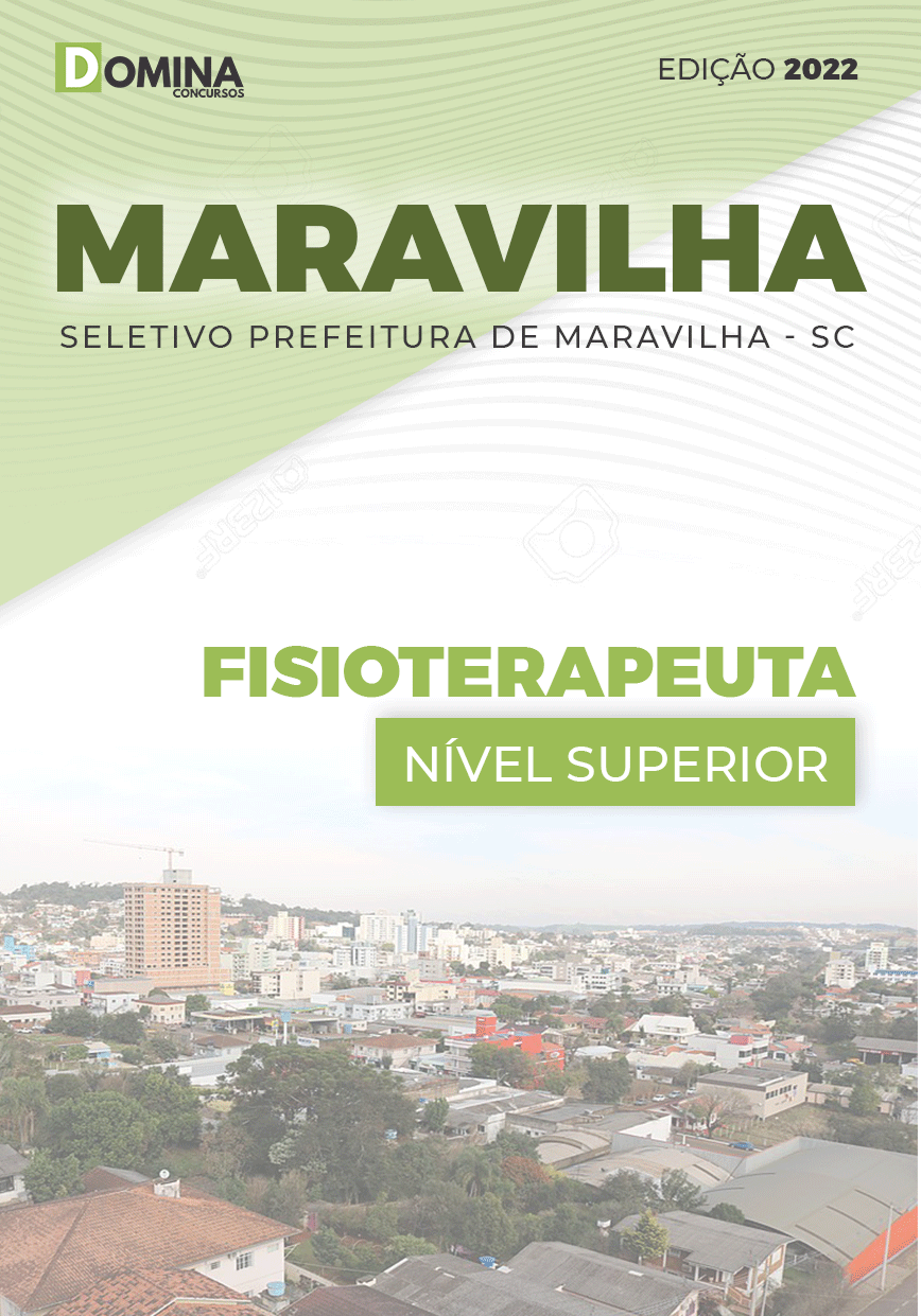 Apostila Seletivo Pref Maravilha SC 2022 Fisioterapeuta