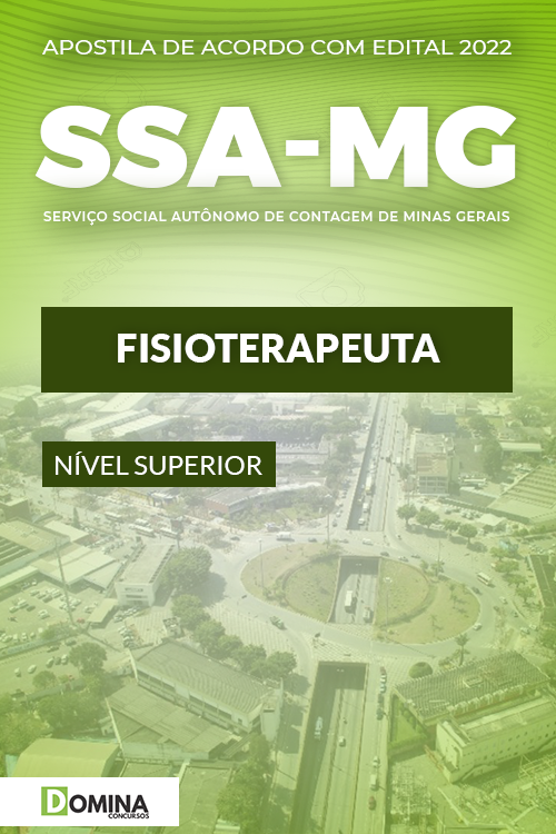 Apostila Seletivo SSA Contagem MG 2022 Fisioterapeuta