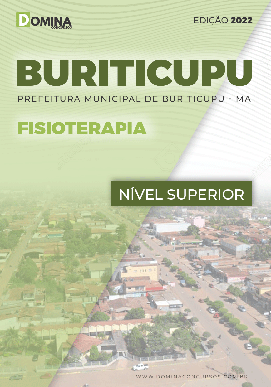 Apostila Concurso Pref Buriticupu MA 2022 Fisioterapia