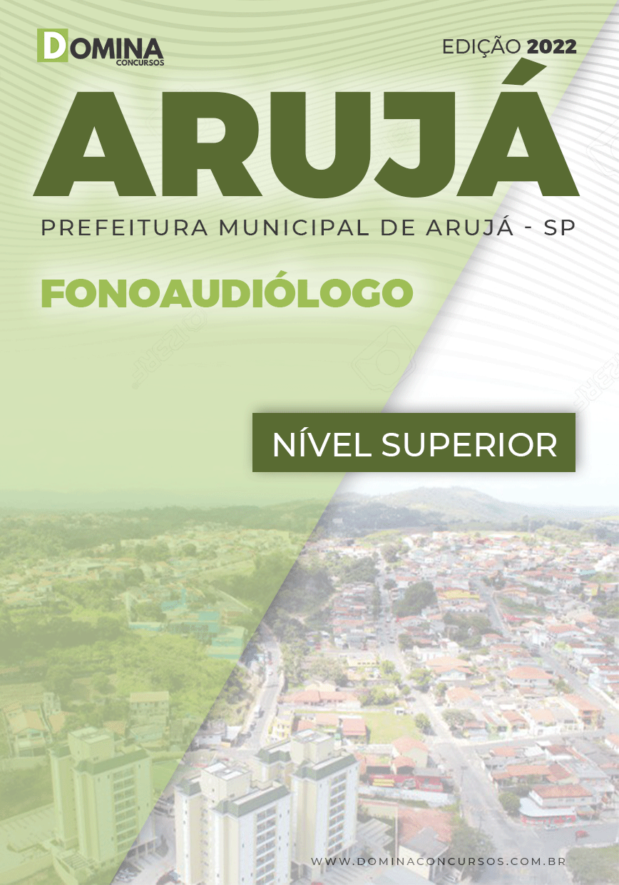 Apostila Concurso Pref Arujá SP 2022 Fonoaudiólogo