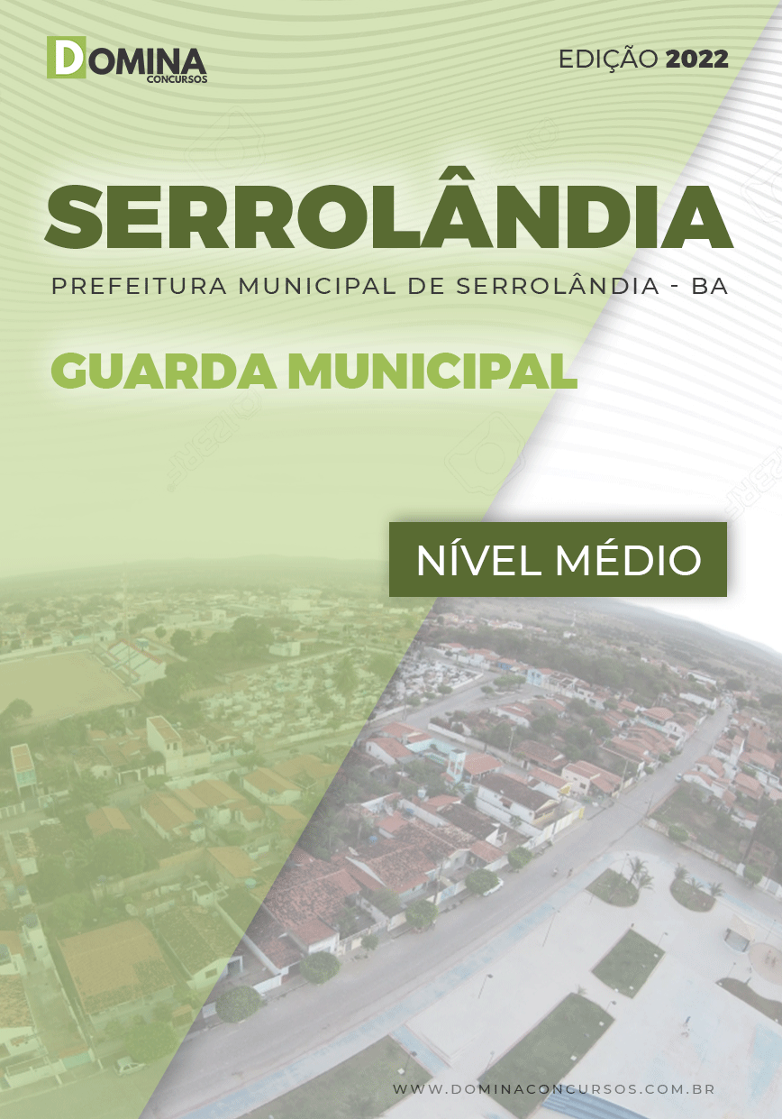 Apostila Pref Serrolândia BA 2022 Guarda Municipal