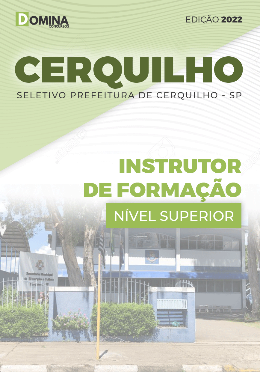 Apostila Pref Cerquilho SP 2022 Inst. Form. Cuidador Idosos
