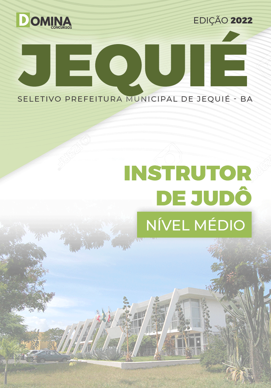 Apostila Seletivo Pref Jequié BA 2022 Instrutor Judô