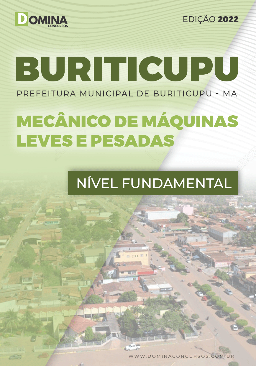 Apostila Pref Buriticupu MA 2022 Mec. Máq. Leves Pesadas
