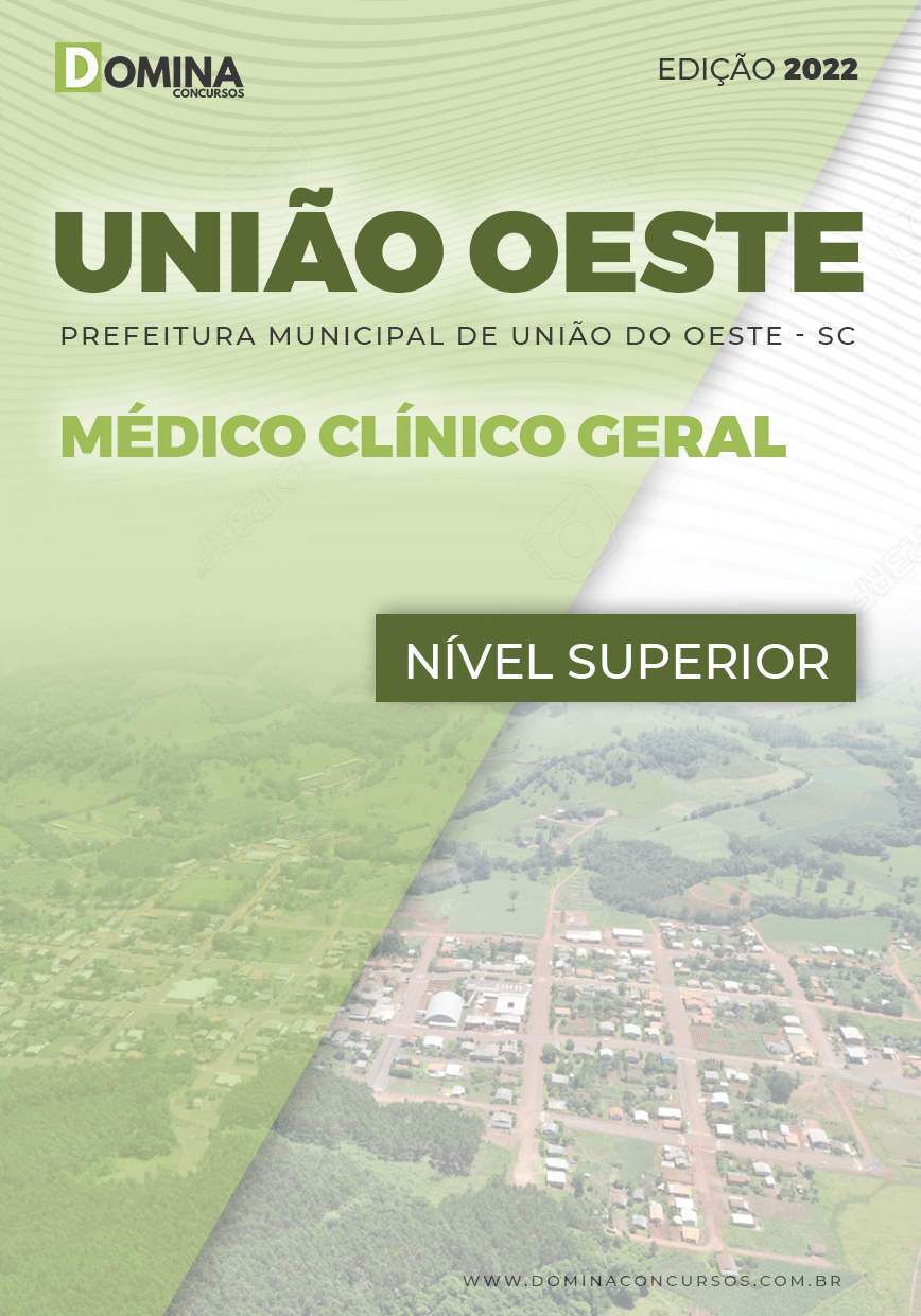 Apostila Pref União Oeste SC 2022 Médico Clínico Geral