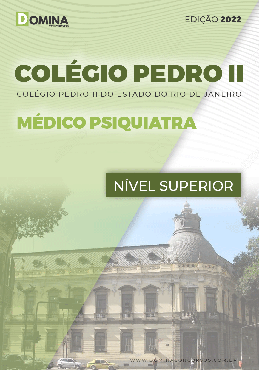 Apostila Colégio Dom Pedro II 2022 Médico Psiquiatra