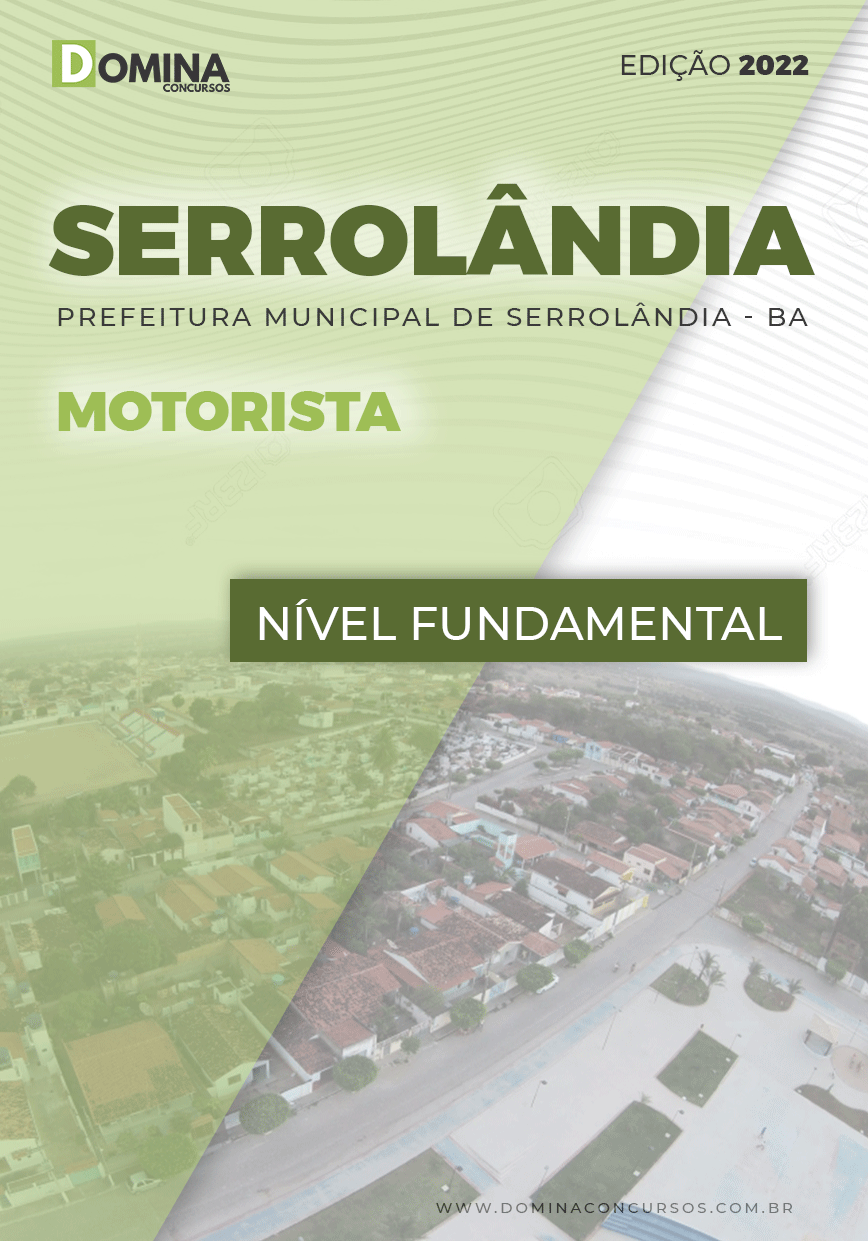 Apostila Concurso Pref Serrolândia BA 2022 Motorista