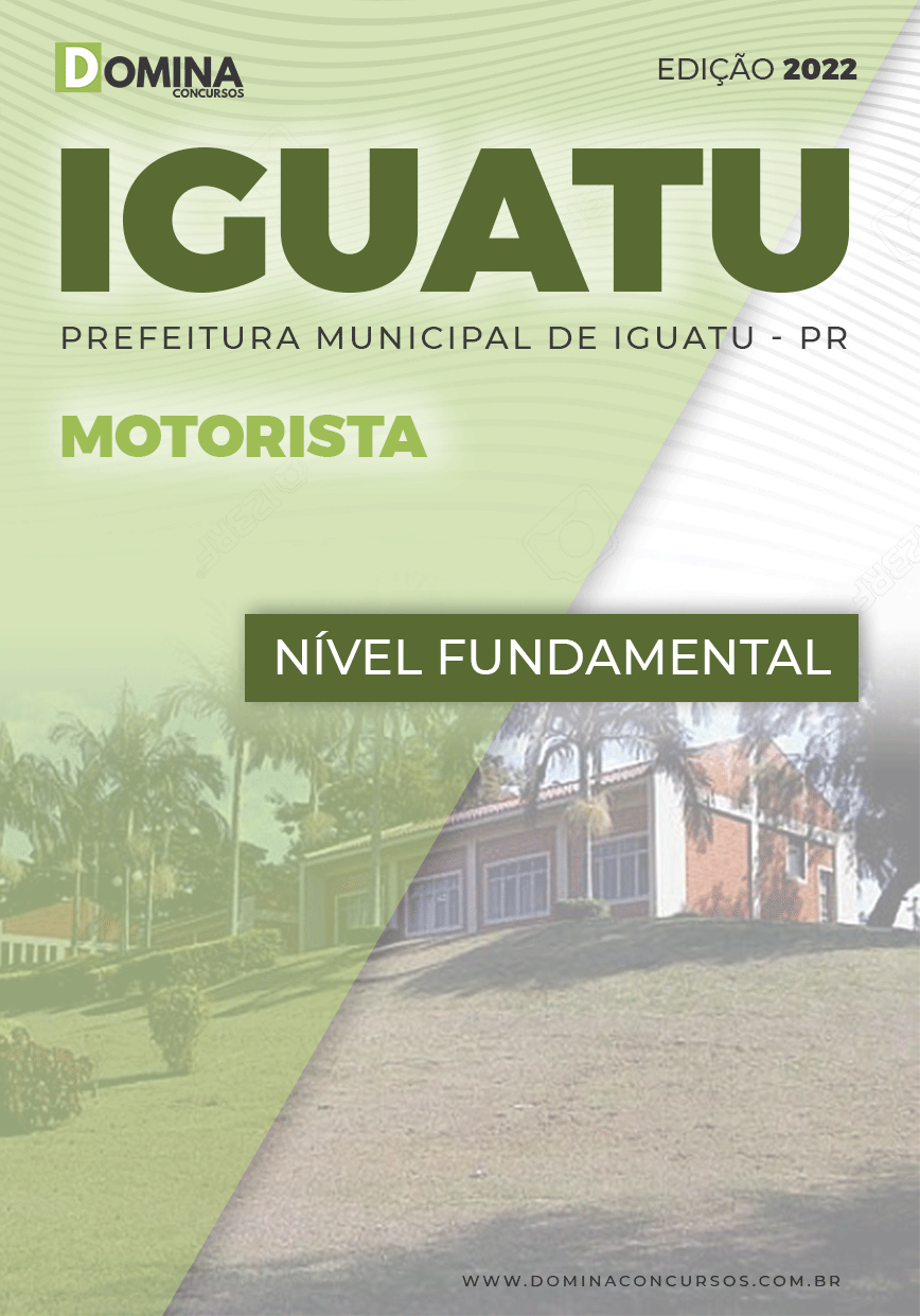Apostila Digital Concurso Pref Iguatu PR 2022 Motorista