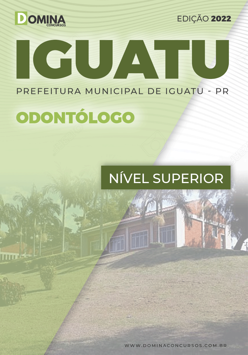 Apostila Concurso Pref Iguatu PR 2022 Odontólogo