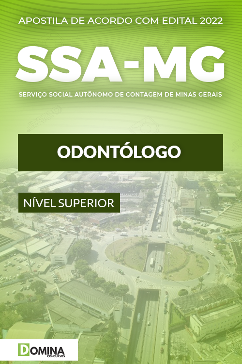 Apostila Seletivo SSA Contagem MG 2022 Odontólogo