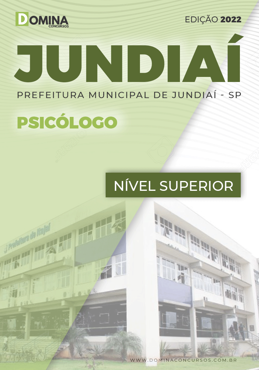 Apostila Digital Concurso Pref Jundiaí SP 2022 Psicólogo