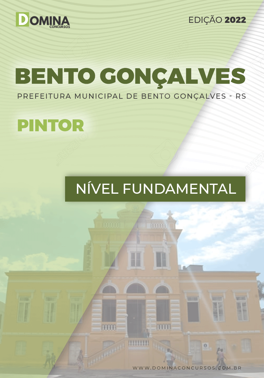 Apostila Digital Pref Bento Gonçalves RS 2022 Pintor