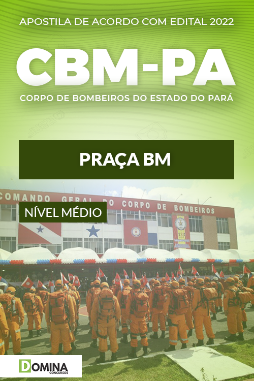 Apostila Digital Concurso Bombeiros PA 2022 Praça PM