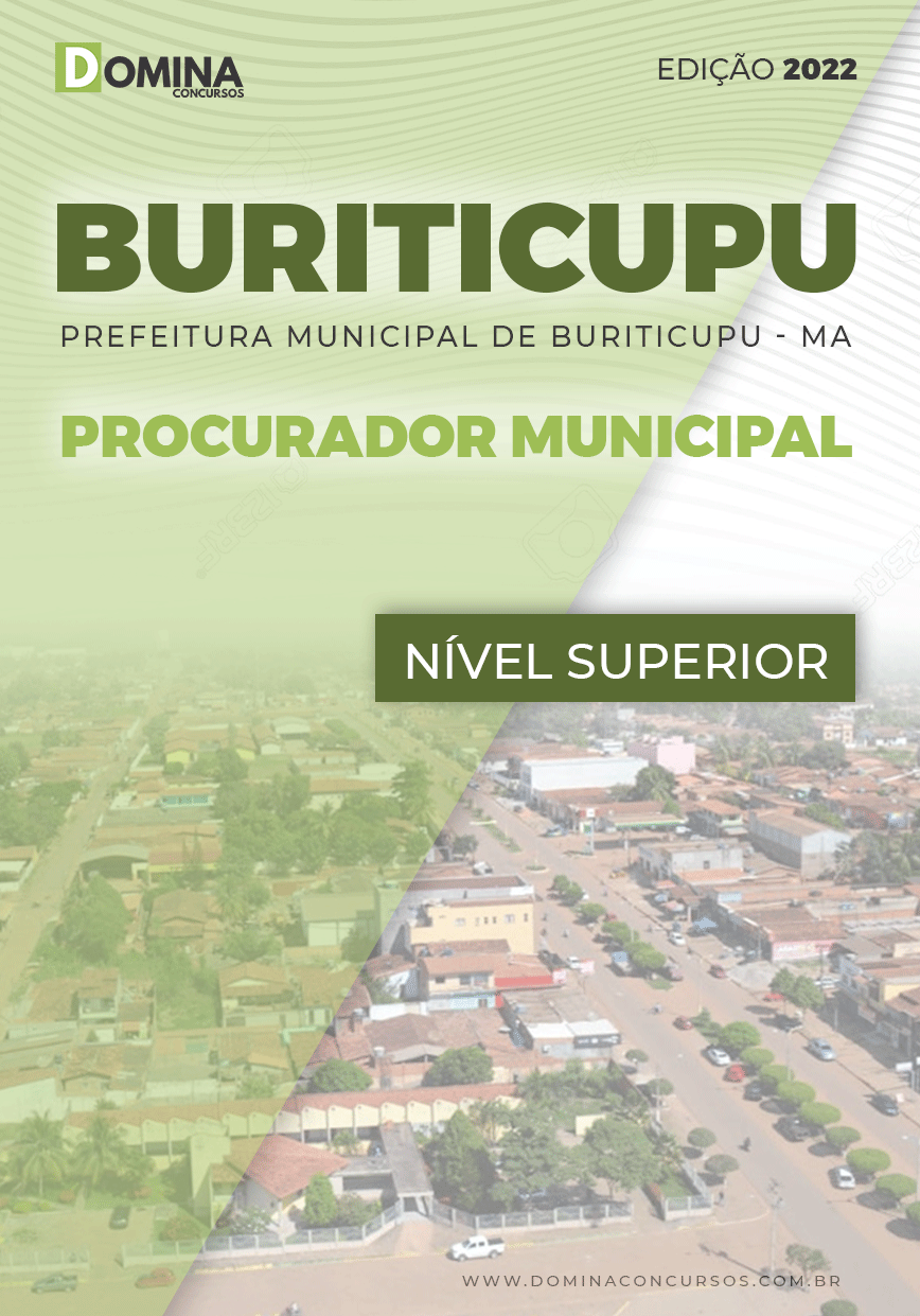 Apostila Pref Buriticupu MA 2022 Procurador Municipal
