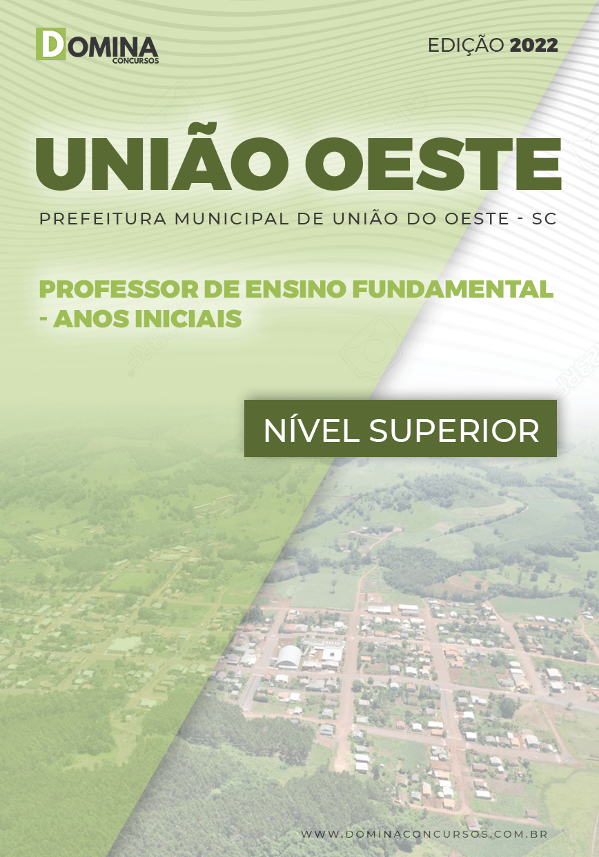 Apostila Pref União Oeste SC 2022 Prof. Fund. Anos Inicias