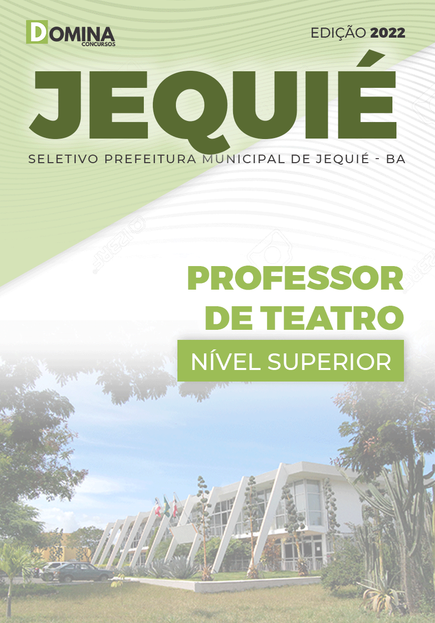 Apostila Seletivo Pref Jequié BA 2022 Professor Teatro