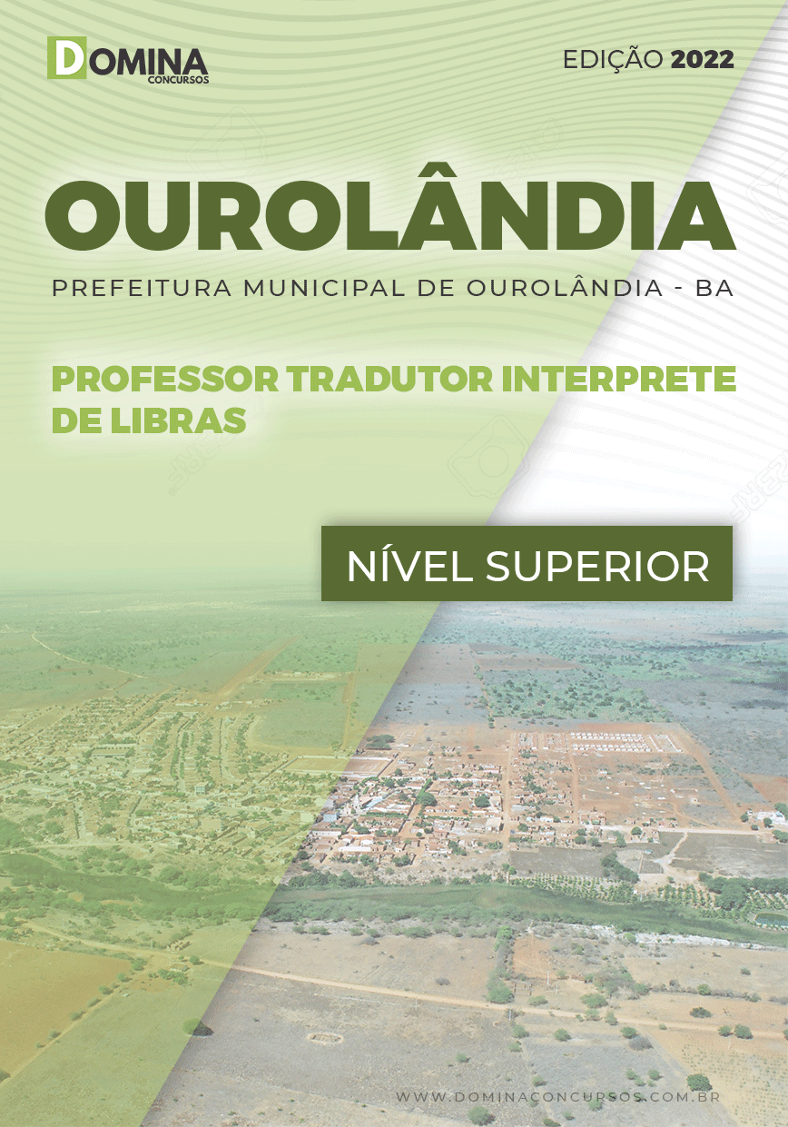 Apostila Pref Ourolândia BA 2022 Prof. Trat. Interprete Libras
